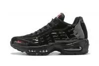 newest nike air max 95 femmes hommes by christian  black nike 36-46